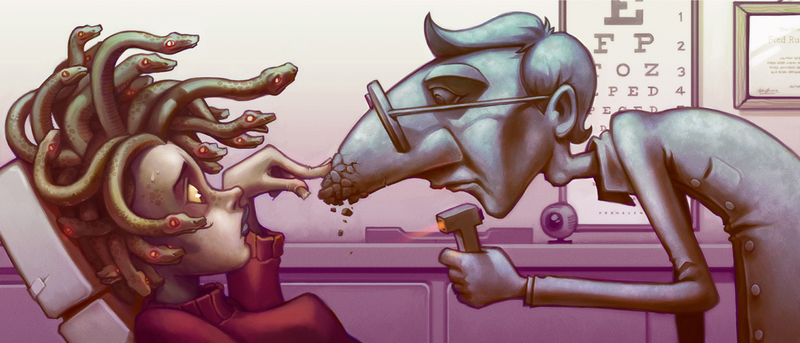Illustration for article titled Greek Myths Clash With The Modern World
